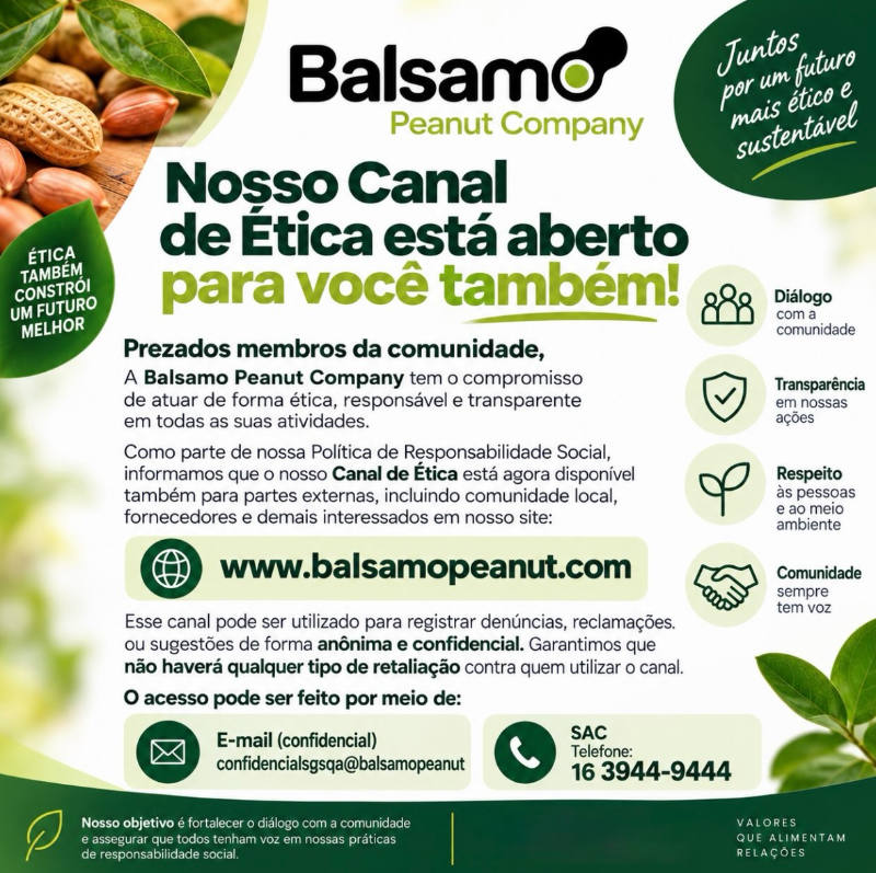 Comunicado Balsamo Blancheamento